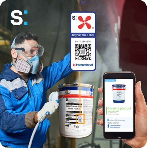 Akzo Nobel International Paints anti-counterfeiting