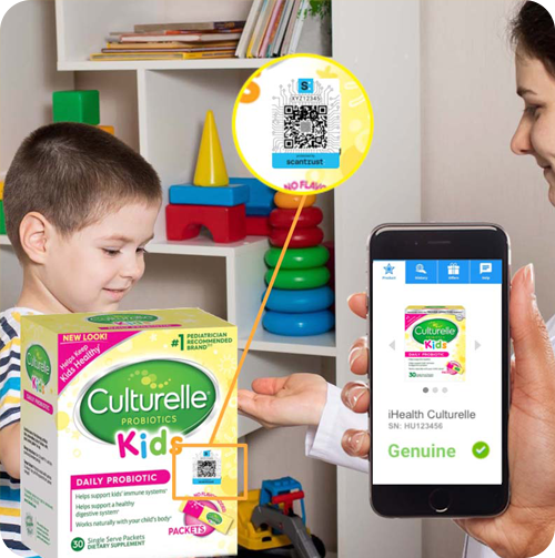 iHealth anti-counterfeiting anti-tamper labels